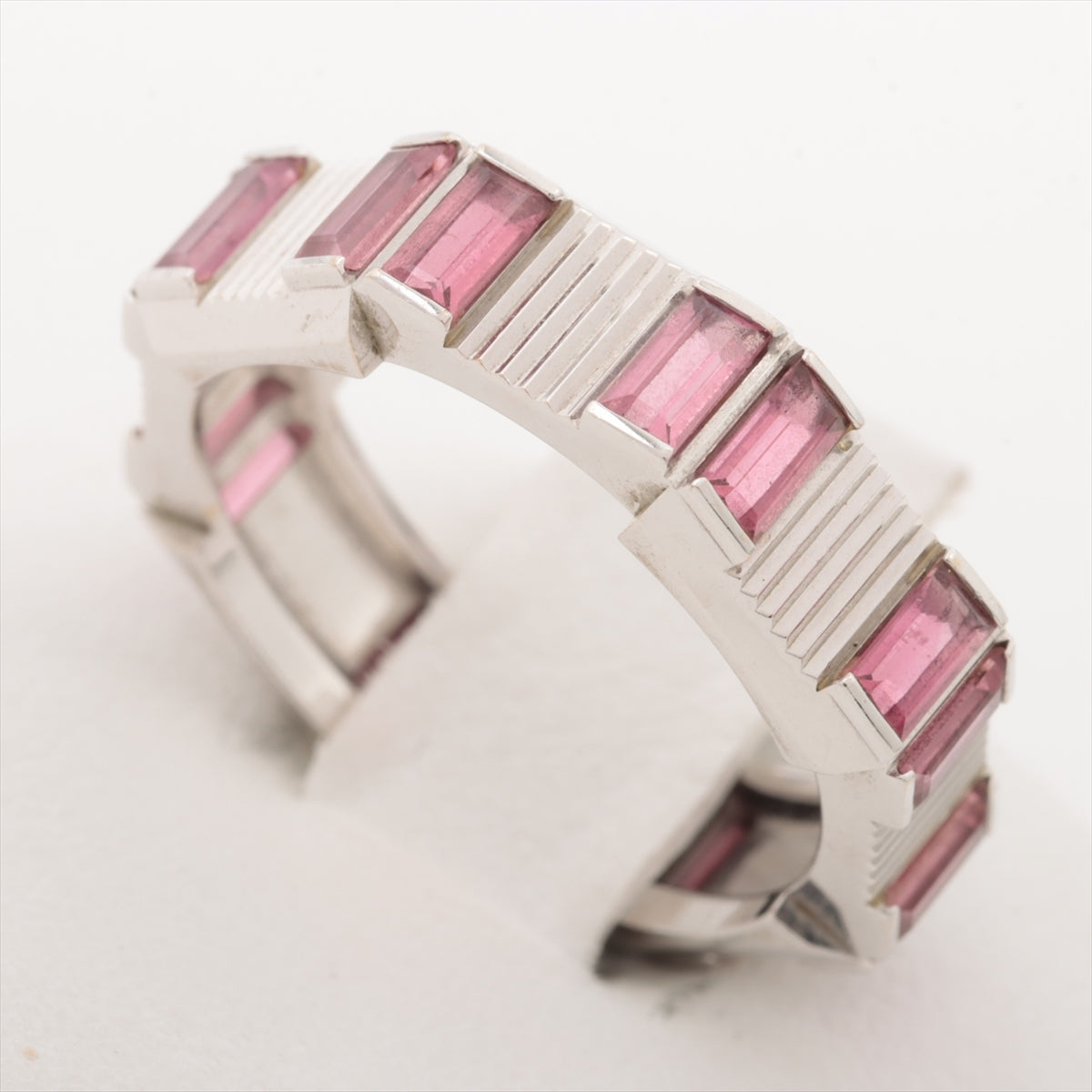 Gucci Link to Love Rubellite rings 750(WG) 5.2g 15