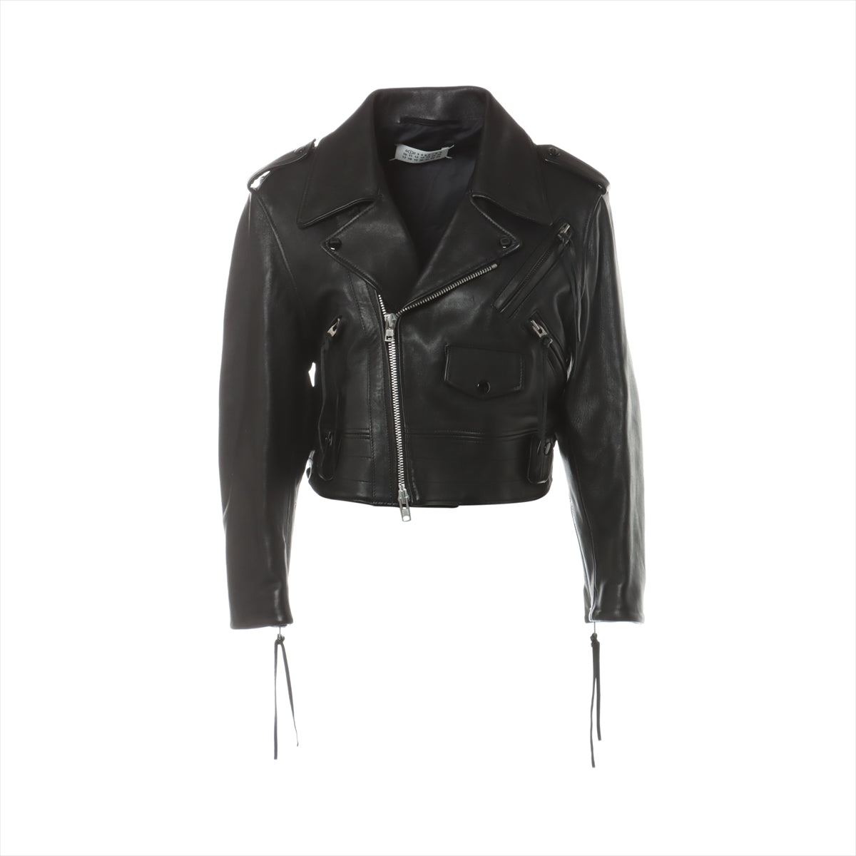 Maison Margiela 20AW Leather Leather jacket 36 Ladies' Black  S51AM0403 1
