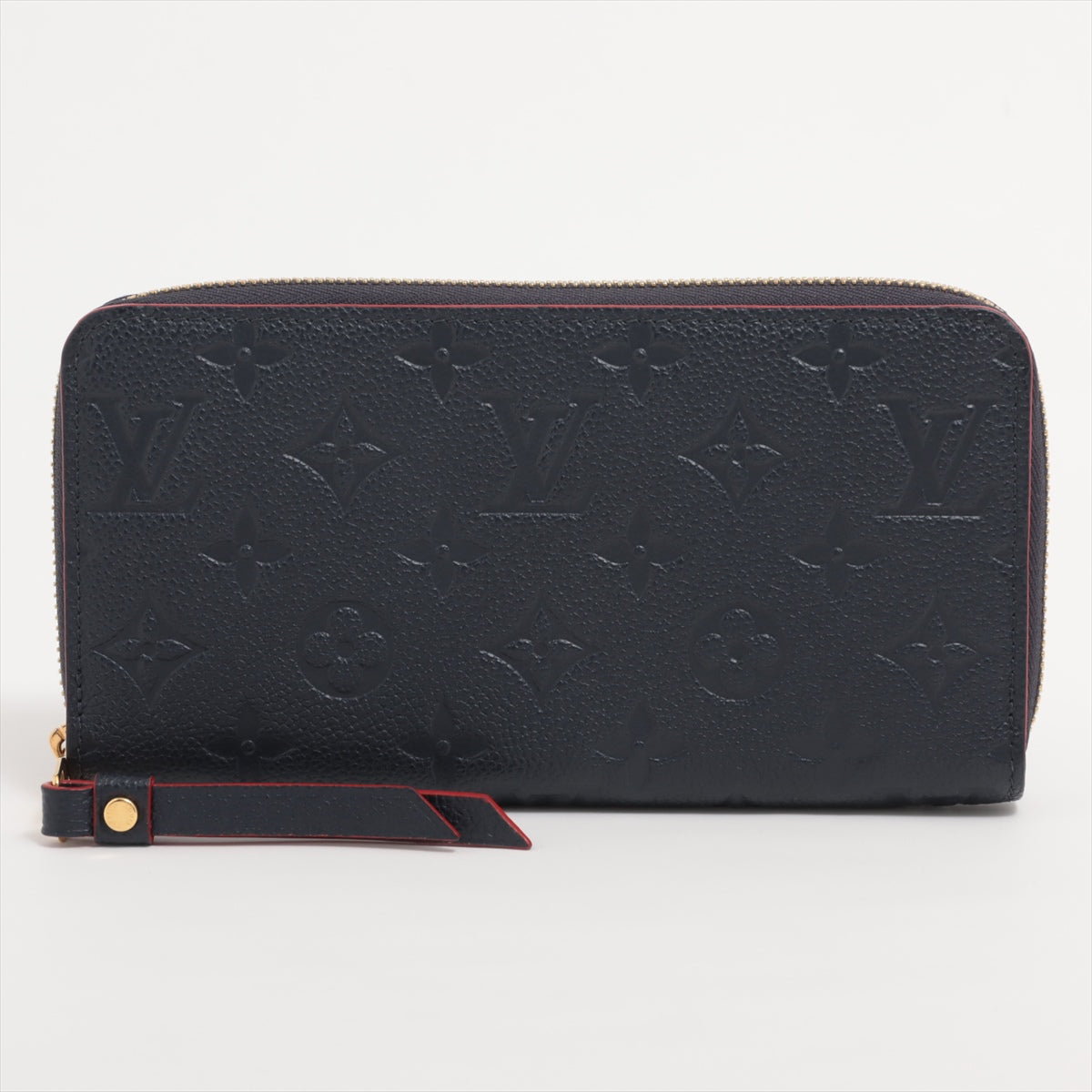 Louis Vuitton Empreinte Zippy Wallet M62121 Marine rouge Round-Zip-Wallet responsive RFID