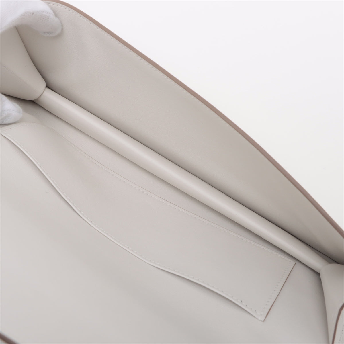 Hermès Shadowbirkin Clutch Veau Swift NEW WHITE B: 2023
