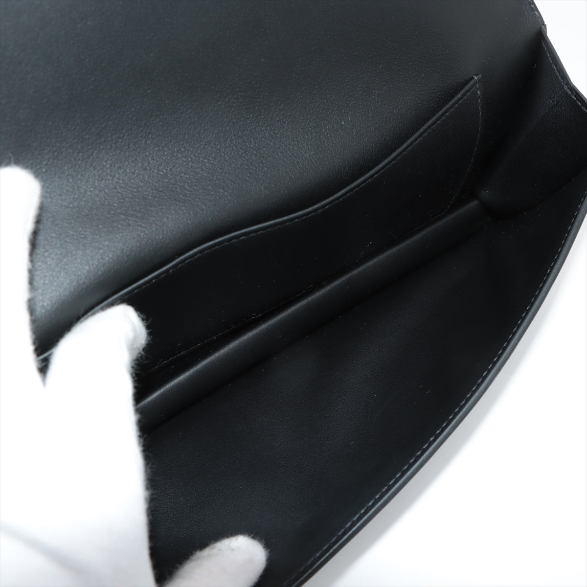 Hermès Shadowbirkin Clutch Swift Black B: 2023