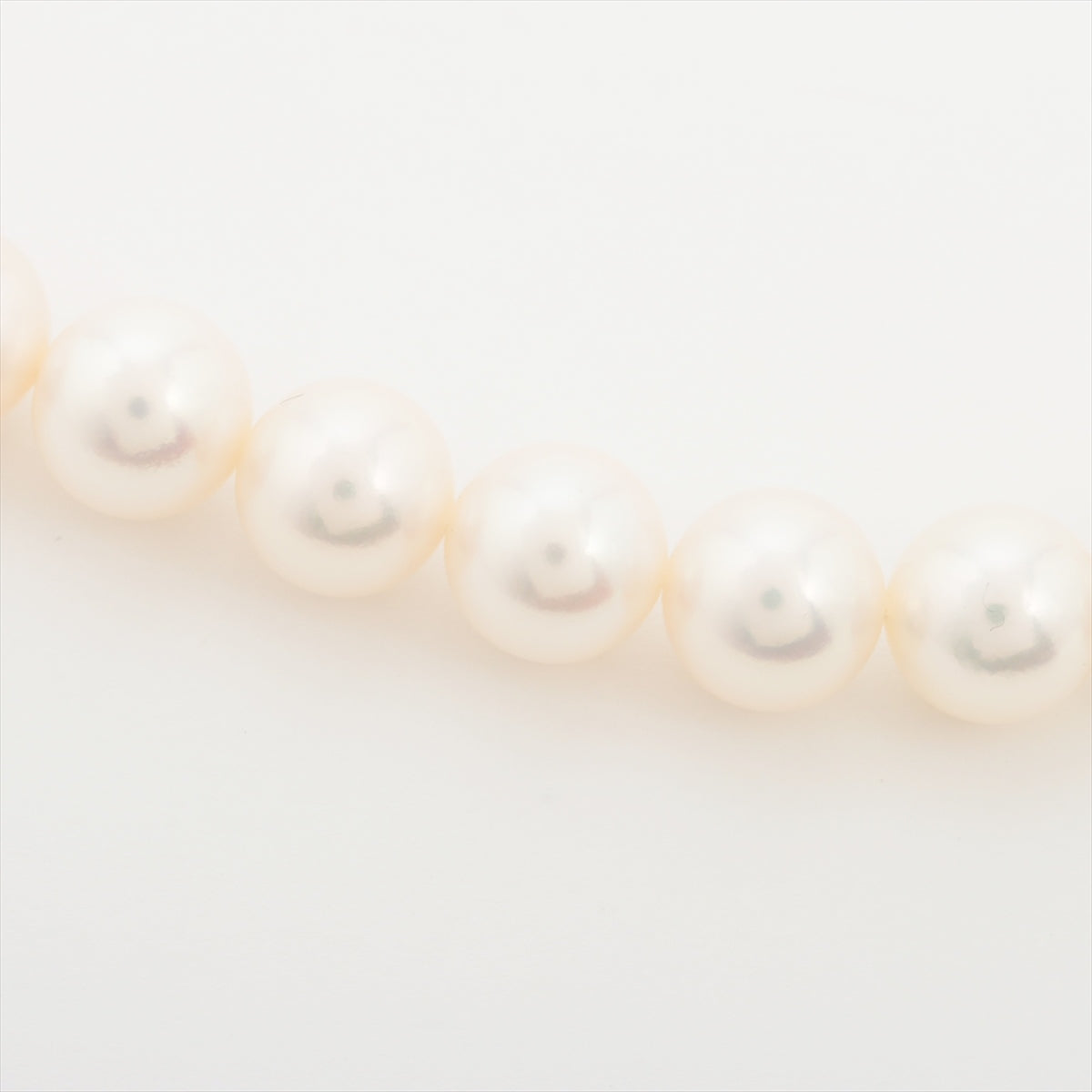 Mikimoto Pearl Necklace K14(YG) Total 64.6g Approx. 7.5mm-8.0mm