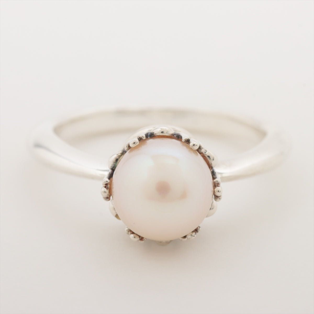 aget Pearl rings SV 3.5g Approx. 7.5mm