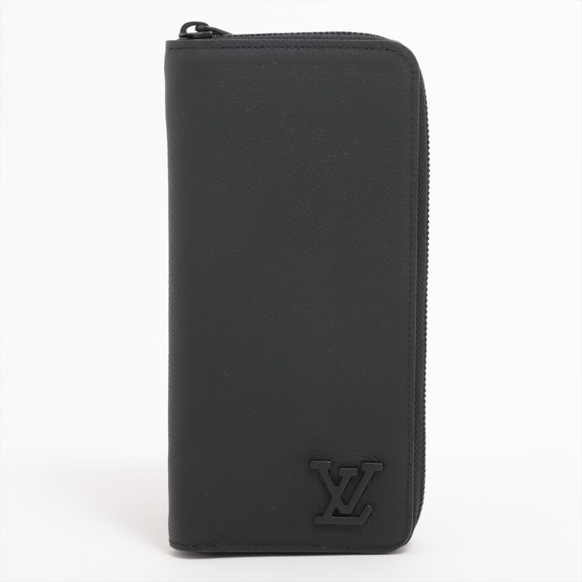 Louis Vuitton LV Aerogram Zippy wallet vertical M81743 Noir Round-Zip-Wallet responsive RFID