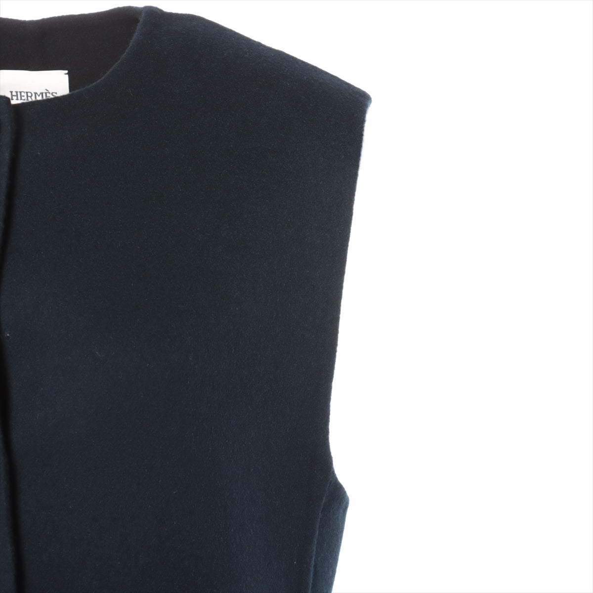 Hermès Cashmere Vest 36 Ladies' Navy blue