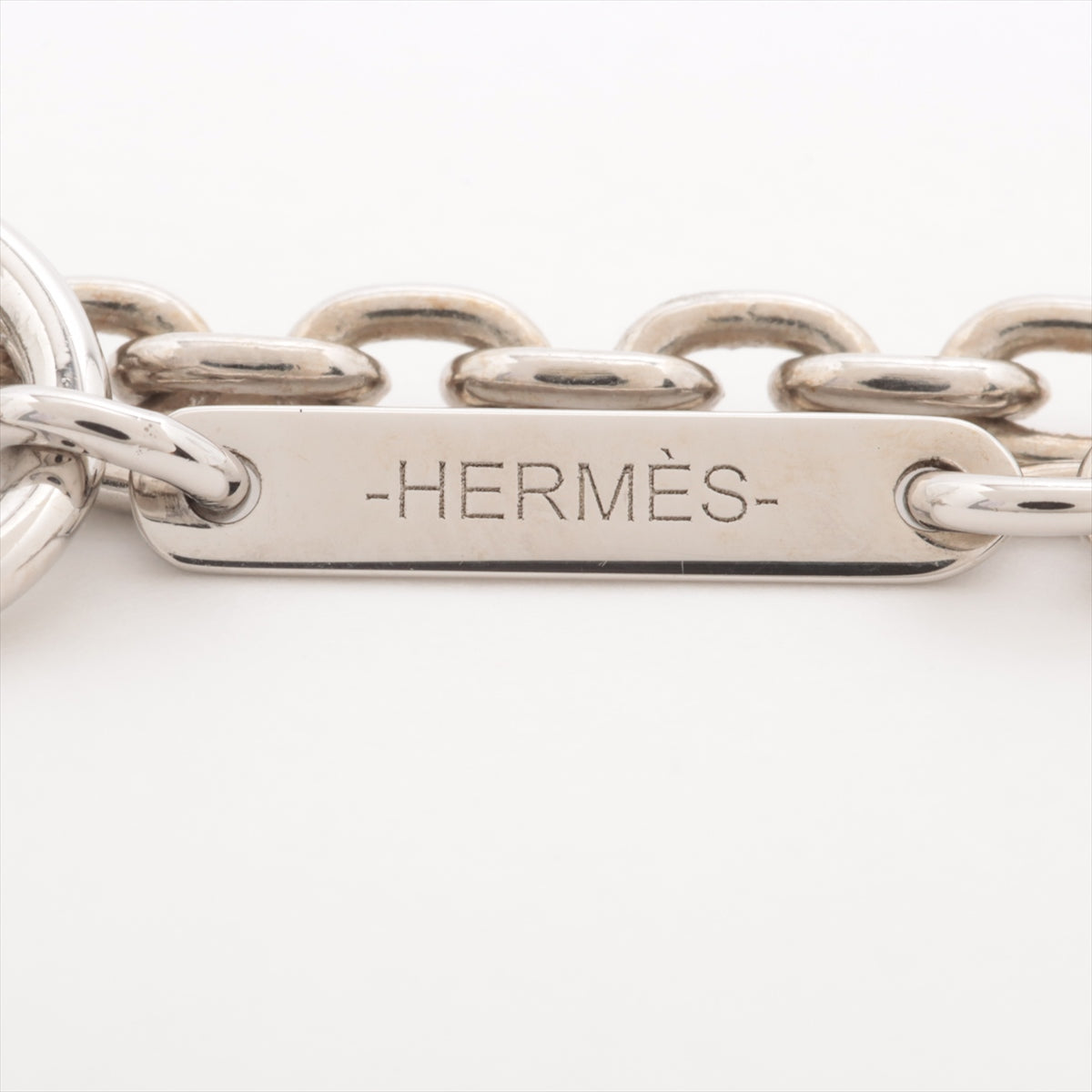 Hermès carousel Necklace Buffalo horn x GP Silver