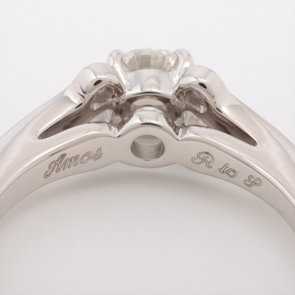 Cartier Ballerina diamond rings Pt950 5.1g D0.37 H VVS2 3EX NONE 50  CRN4198154
