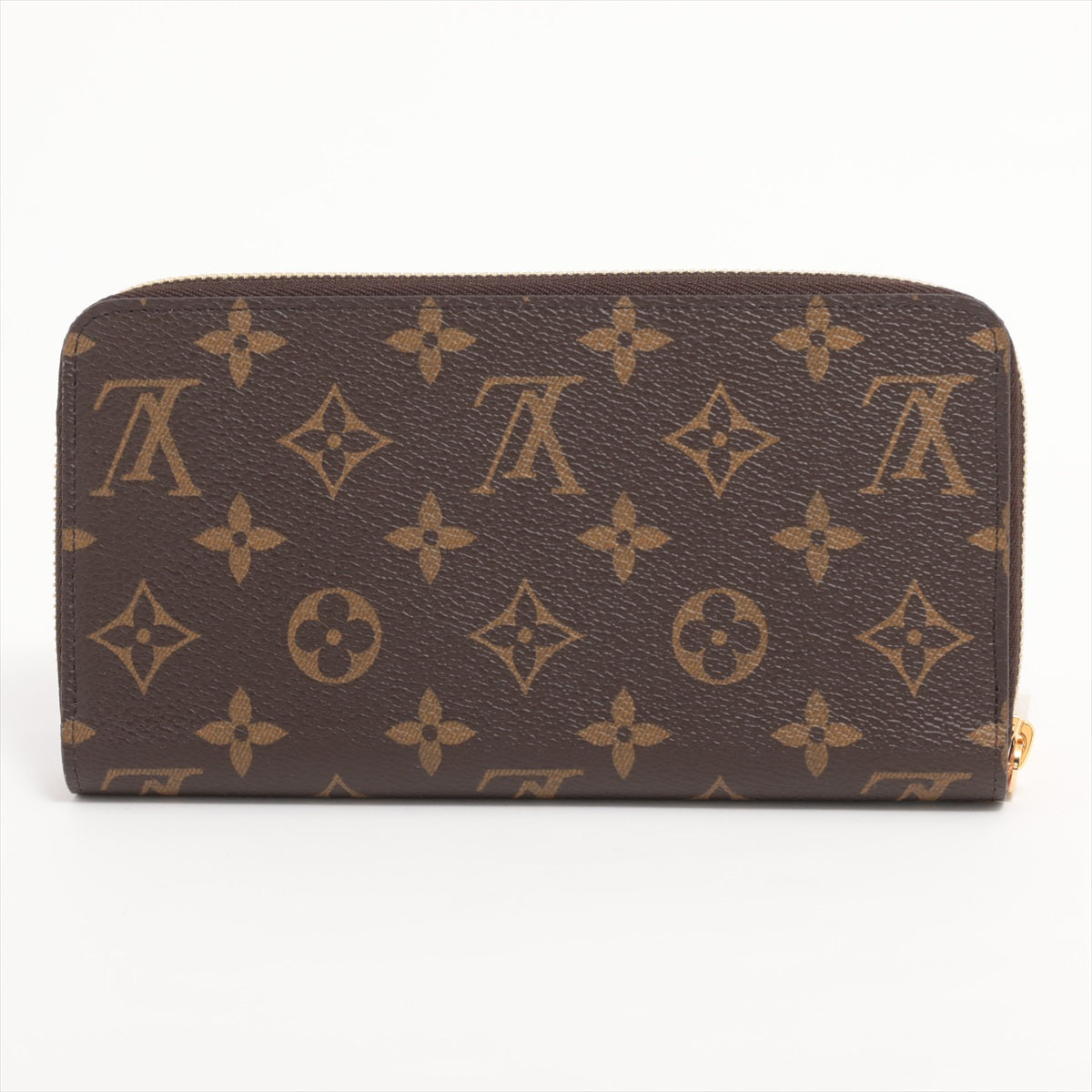 Louis Vuitton Monogram Zippy Wallet M82614 Brown x pink Round-Zip-Wallet responsive RFID