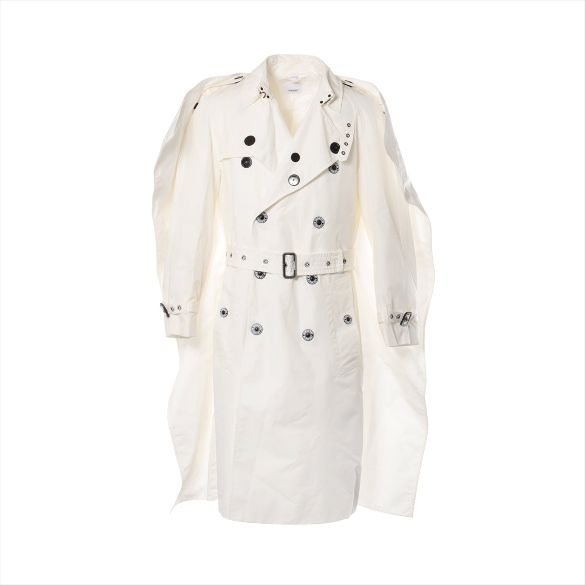 Burberry 20SS Cotton & nylon Trench coat 44 Men's White  Tissi period 4563460 cape detail