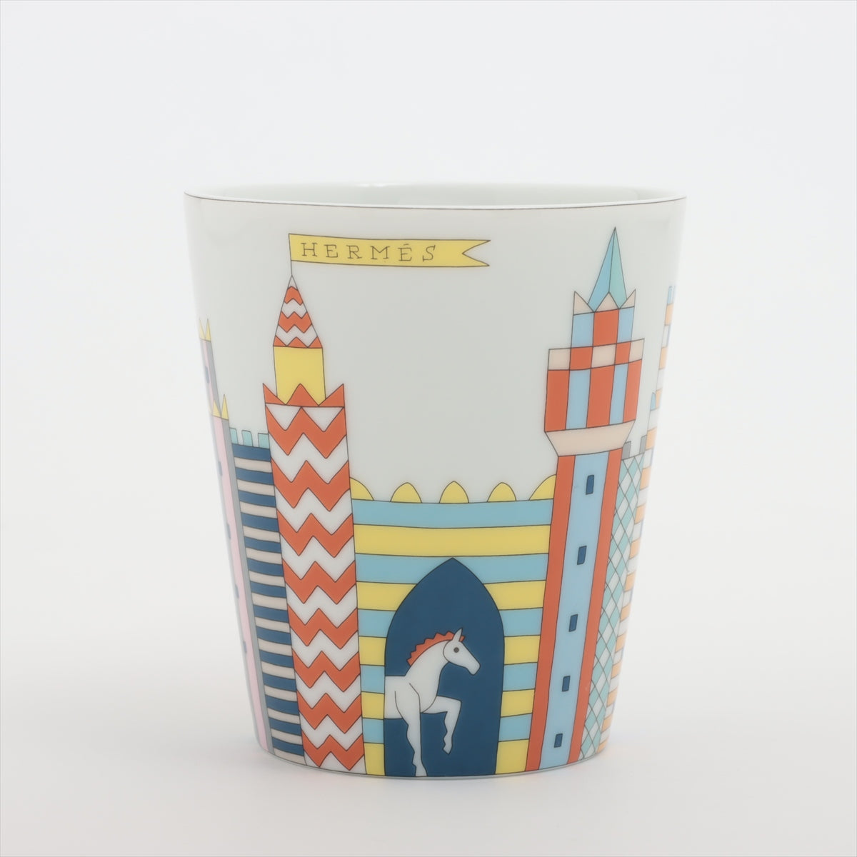 Hermès Epope Mug cup Ceramic Multicolor
