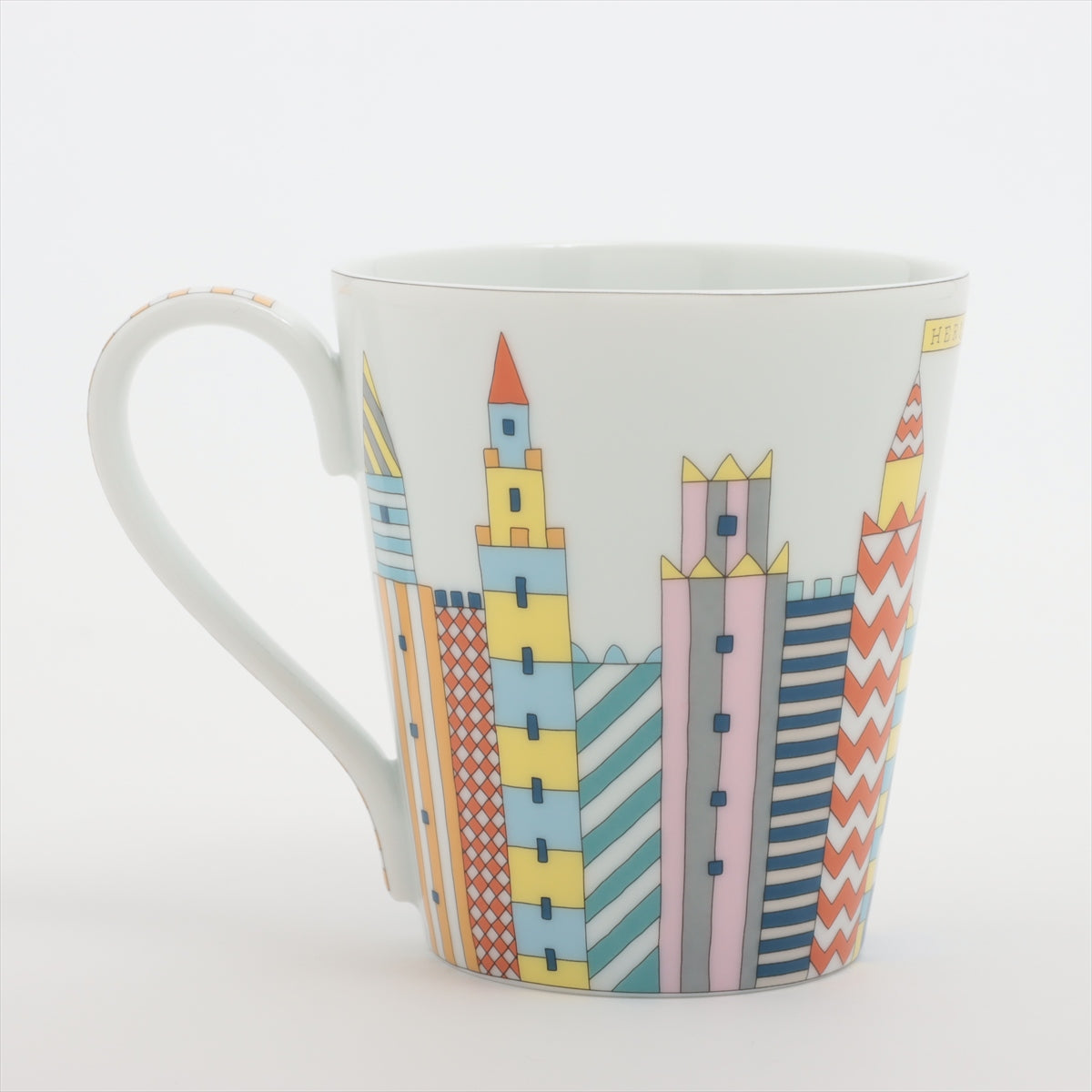 Hermès Epope Mug cup Ceramic Multicolor