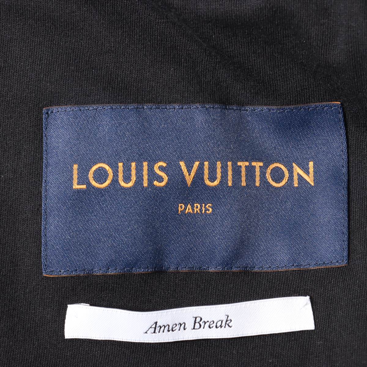 Louis Vuitton 22SS Nylon Jacket XS Men's Black x Navy  Damier technical tracksuit RM221