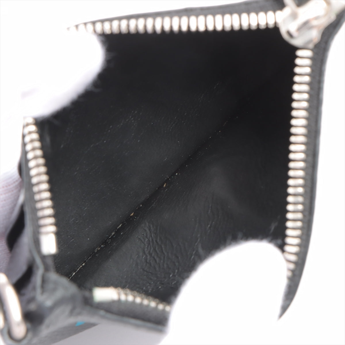 Balenciaga Everyday 594548 Leather Coin case Black