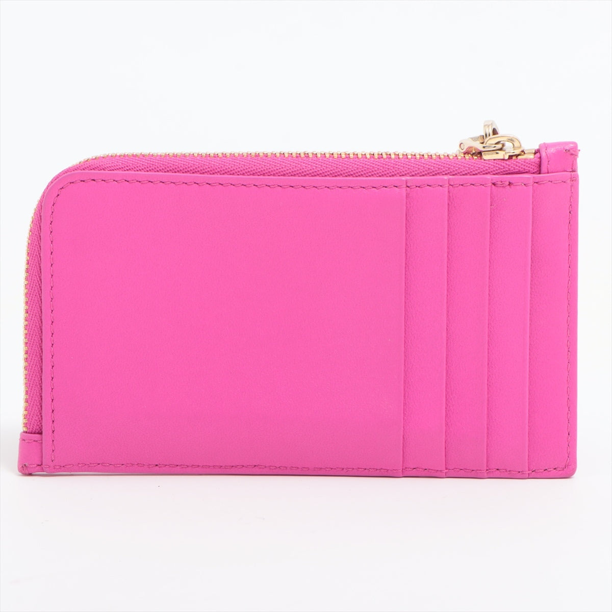 DIOR Lady Dior Leather Coin case Pink