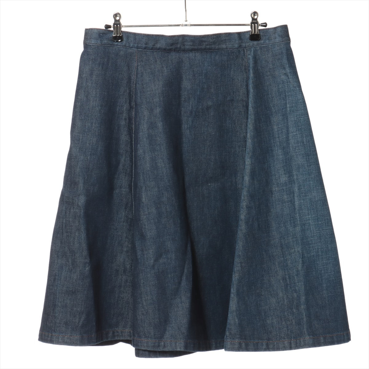 Prada Cotton Skirt 42 Ladies' Blue