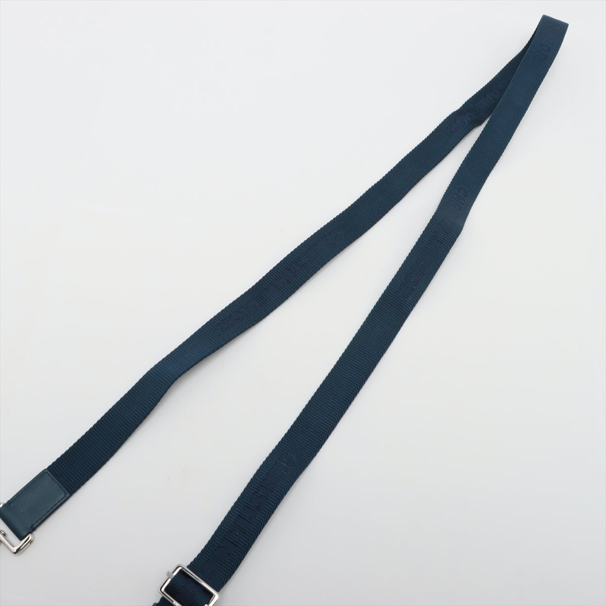 Christian Dior World Tour Leather Shoulder bag Navy blue