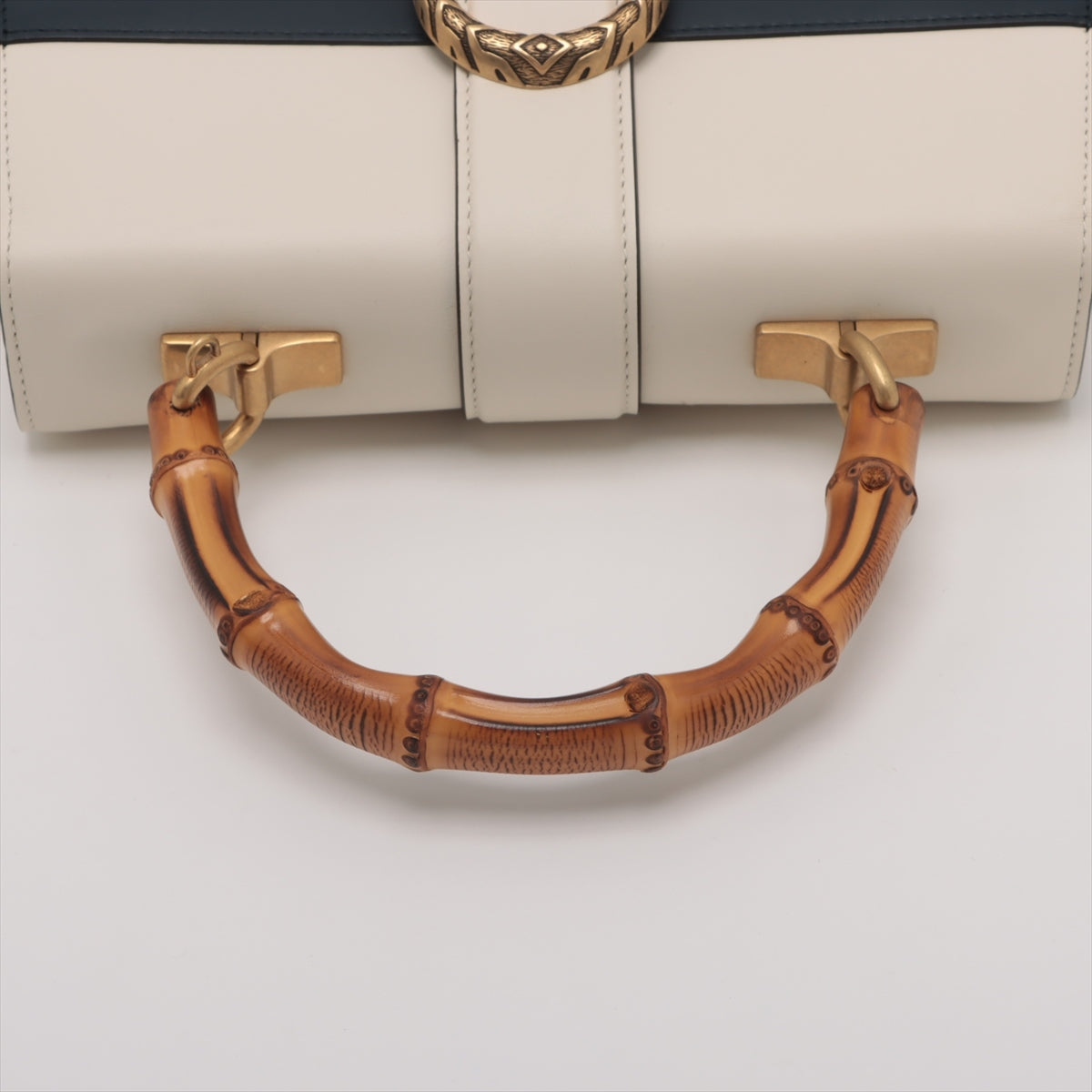 Gucci Bamboo Dionysus Leather 2way handbag Beige 448075