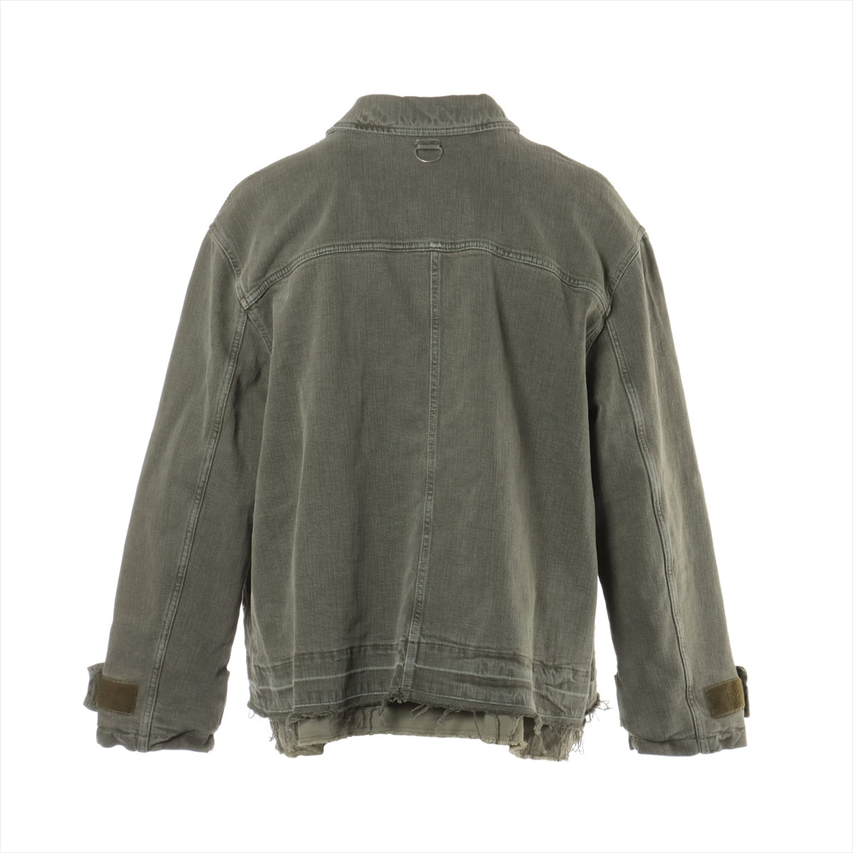 DIESEL Cotton & Polyurethane Denim jacket L Men's Khaki