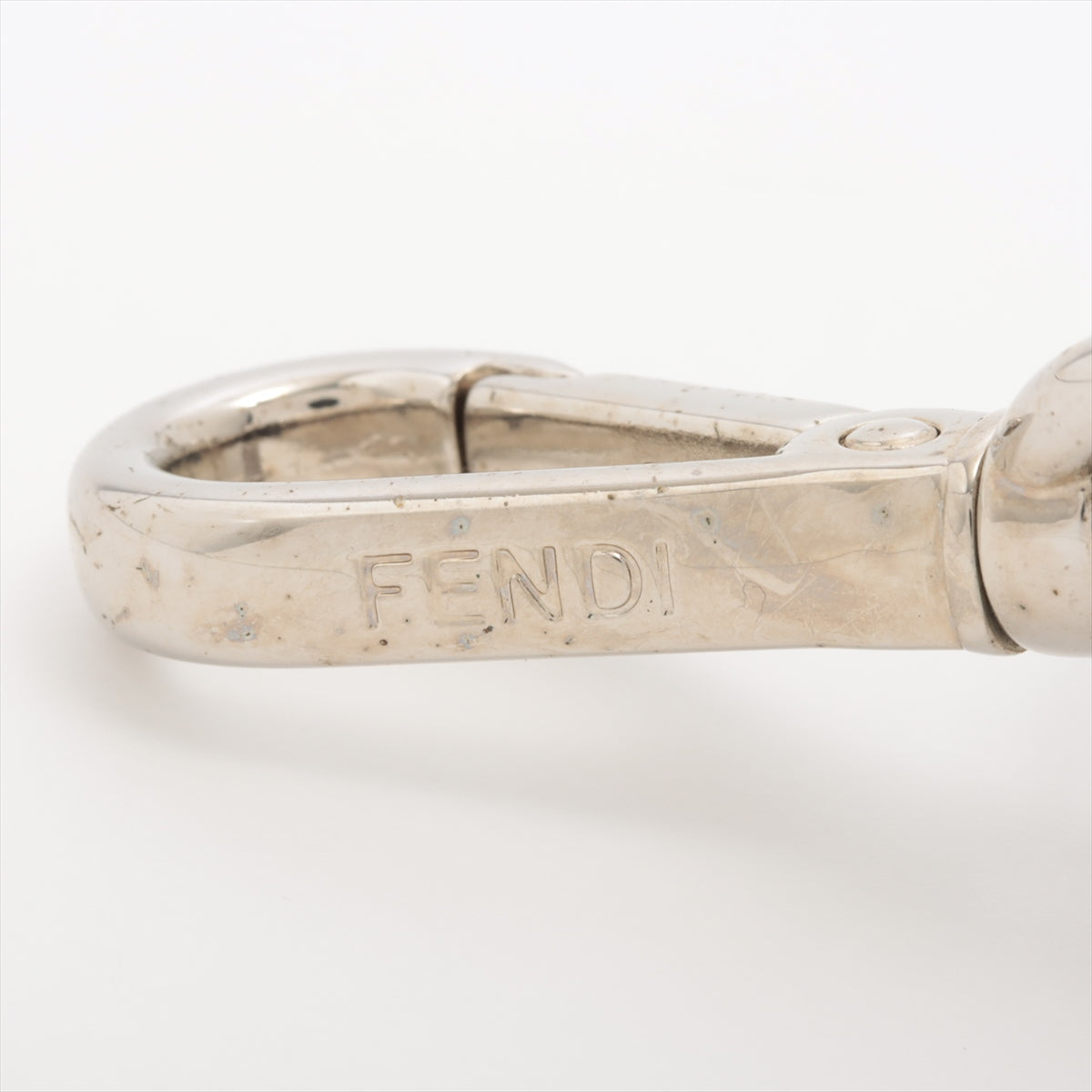 Fendi Charm Leather x metal  fishbone