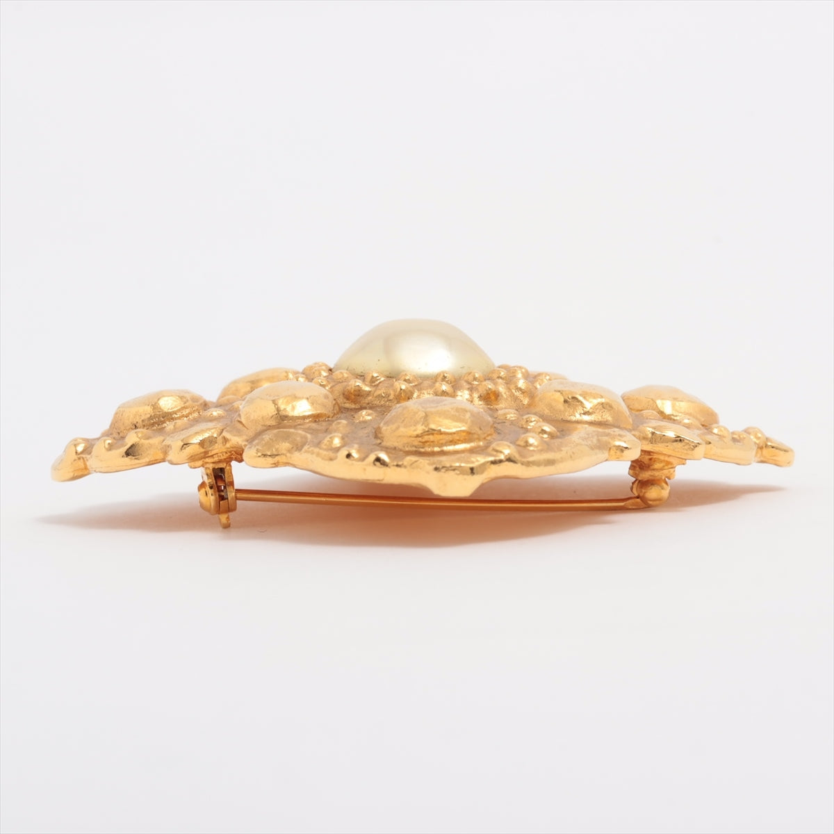 Chanel 23（1988） Brooch GP x Imitation pearl Gold 1182
