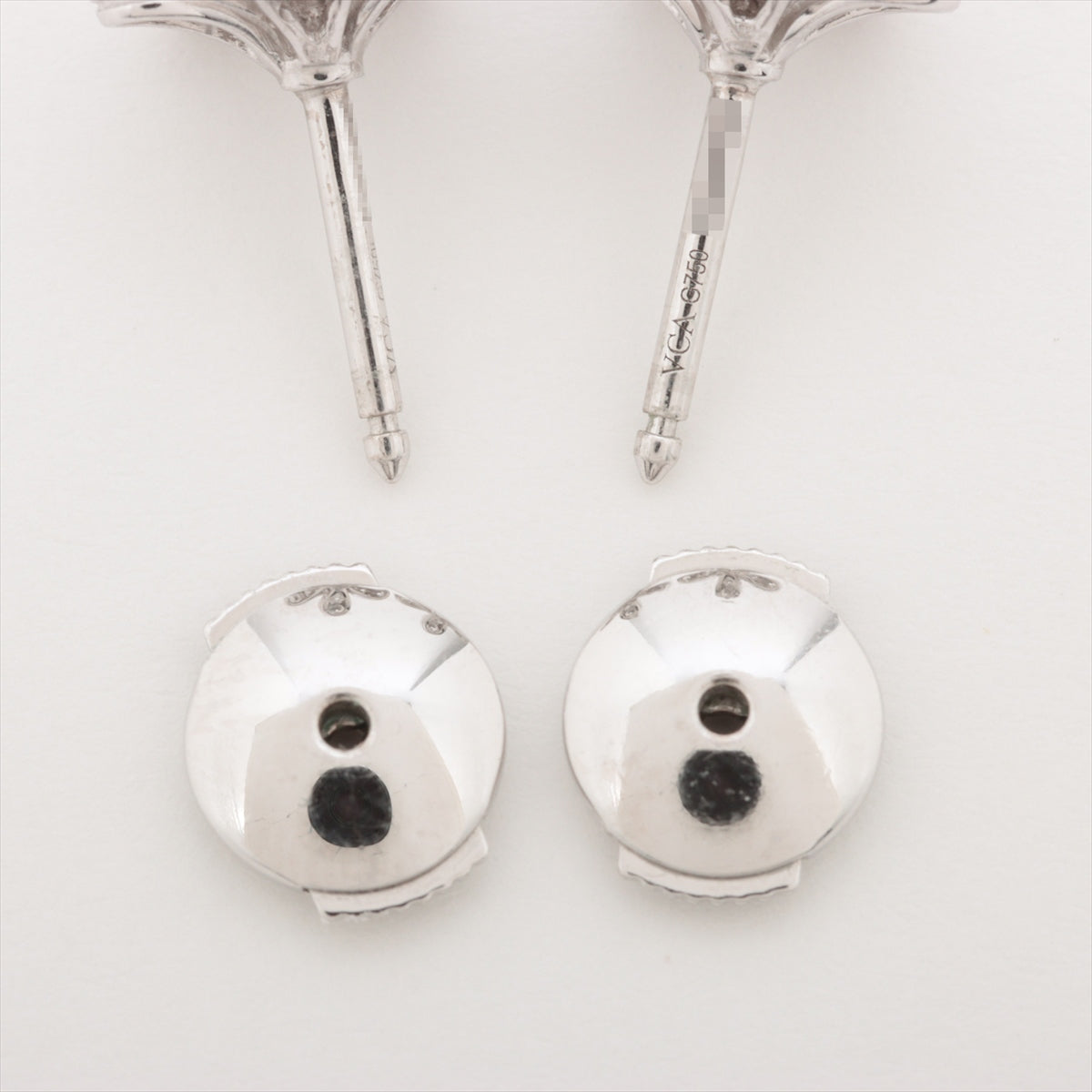 Van Cleef & Arpels Socrates diamond Piercing jewelry 750(WG) 2.7g