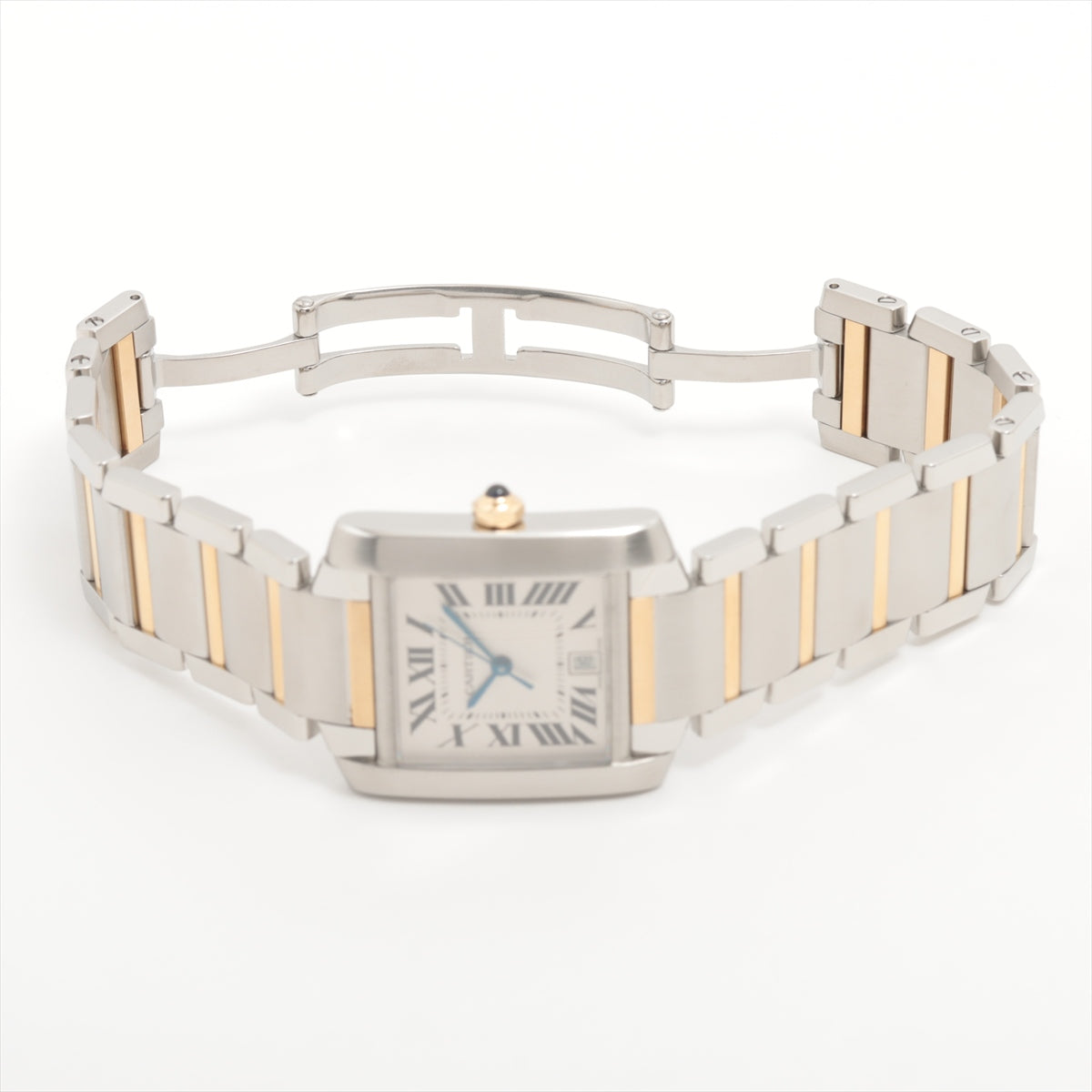 Cartier Tank Francaise W51005Q4 SS×YG AT Silver-Face