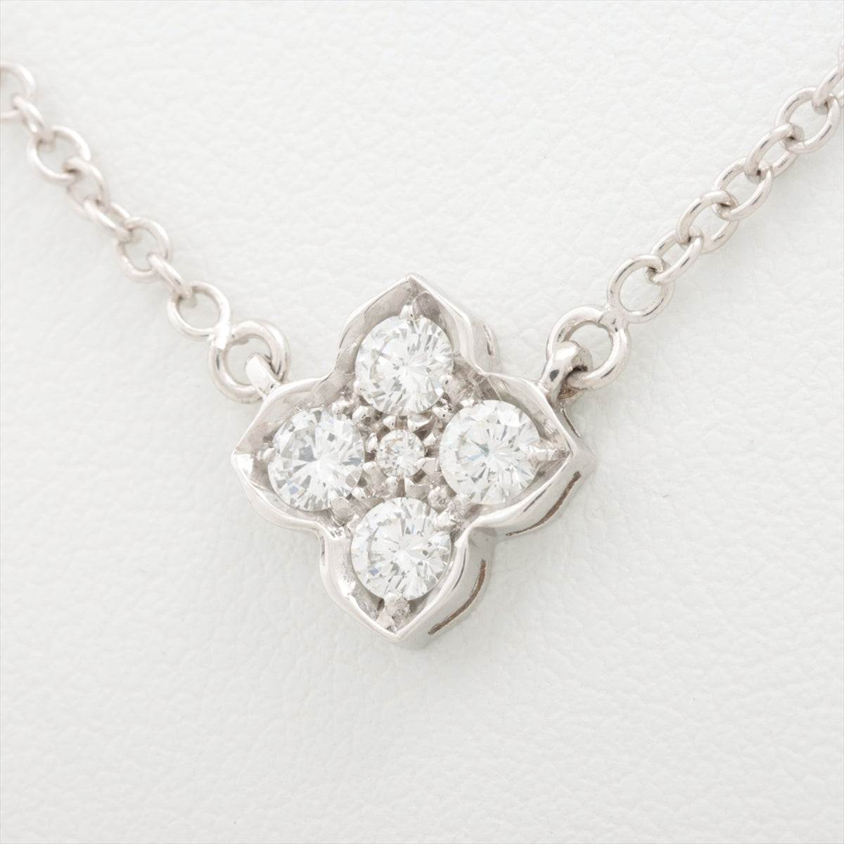 Cartier hindu diamond Necklace 750(WG) 4.8g