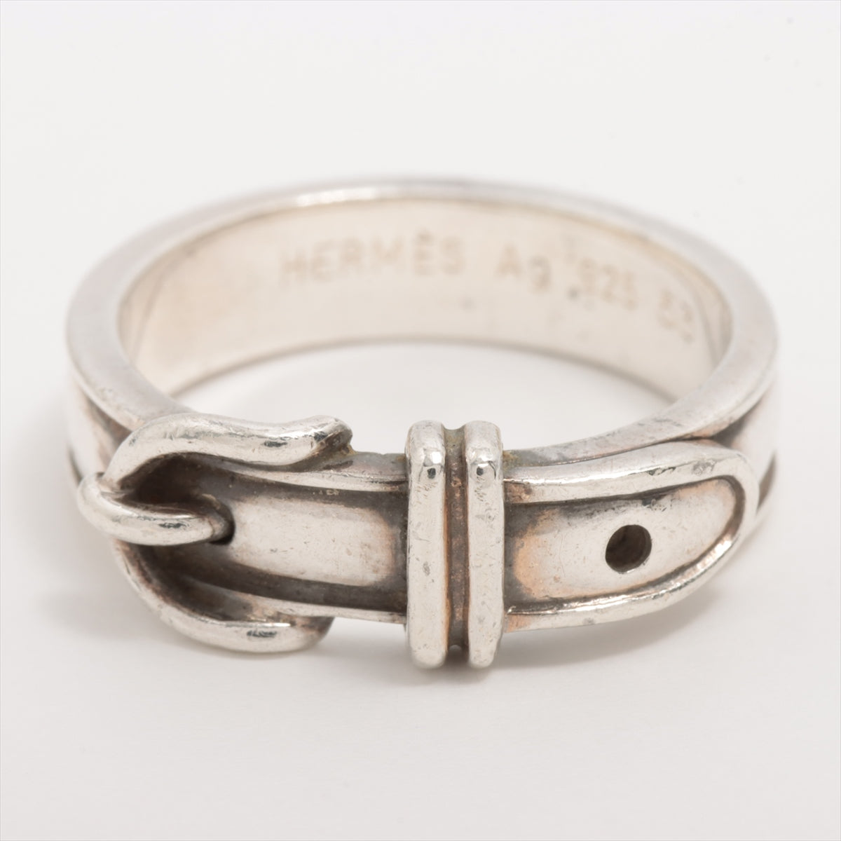 Hermès San Tulle rings 53 925 5.0g Silver