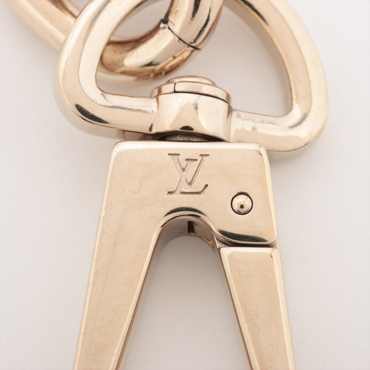 Louis Vuitton Chain Shoulder strap GP Gold × Silver Rose Gold Monogram