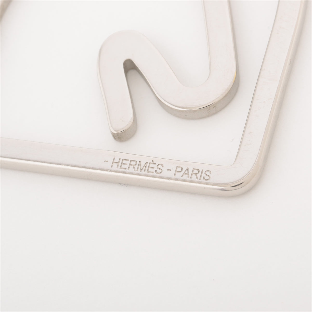 Hermès Echestle Money clip metal Silver