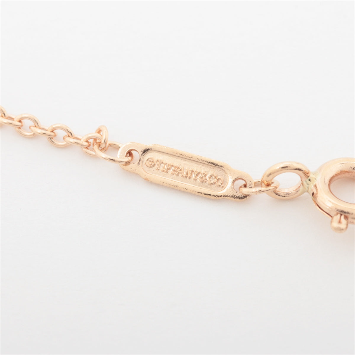 Tiffany Hardware Ball Necklace 750(PG) 4.8g