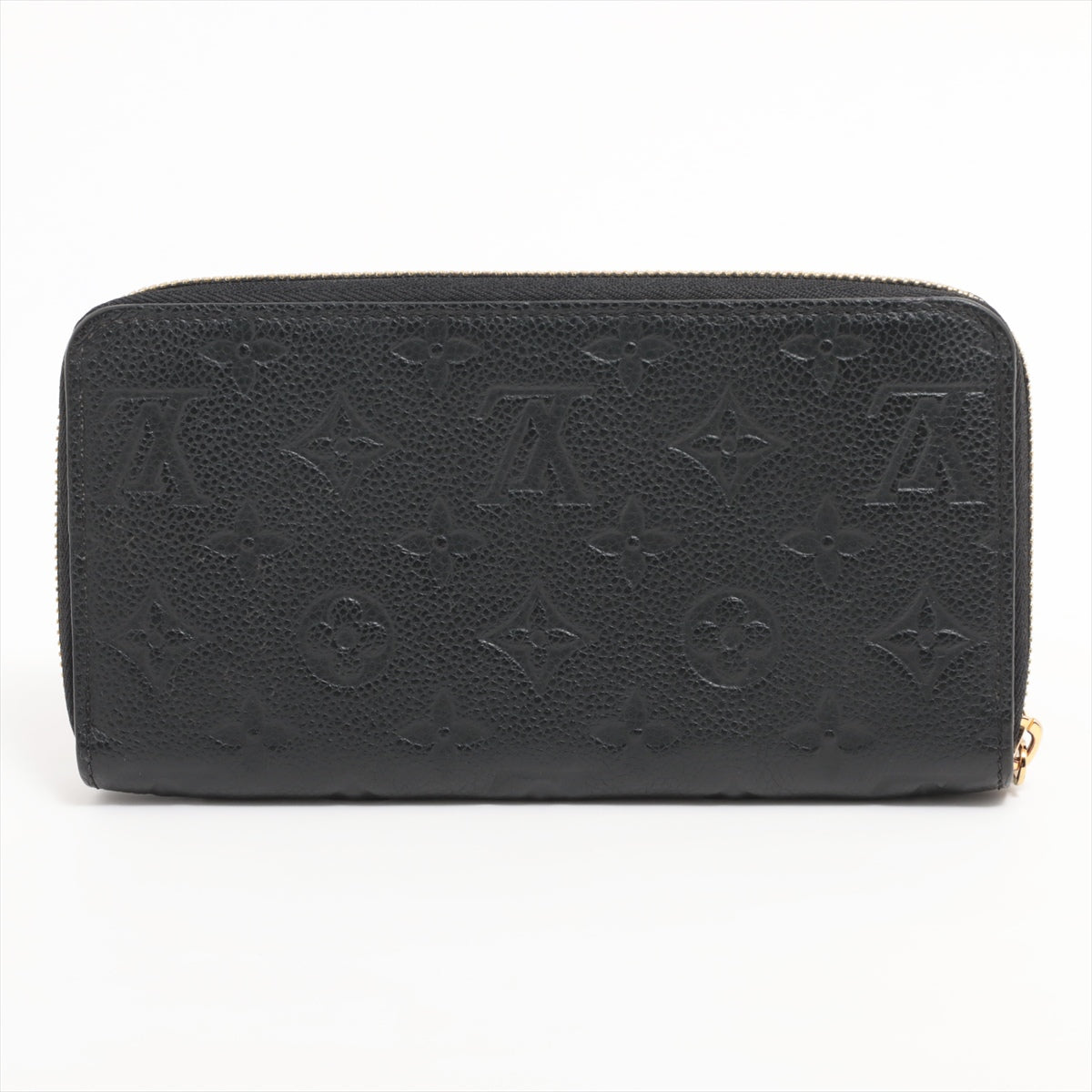Louis Vuitton monogram empreinte Zippy Wallet M61864 Noir Round-Zip-Wallet responsive RFID