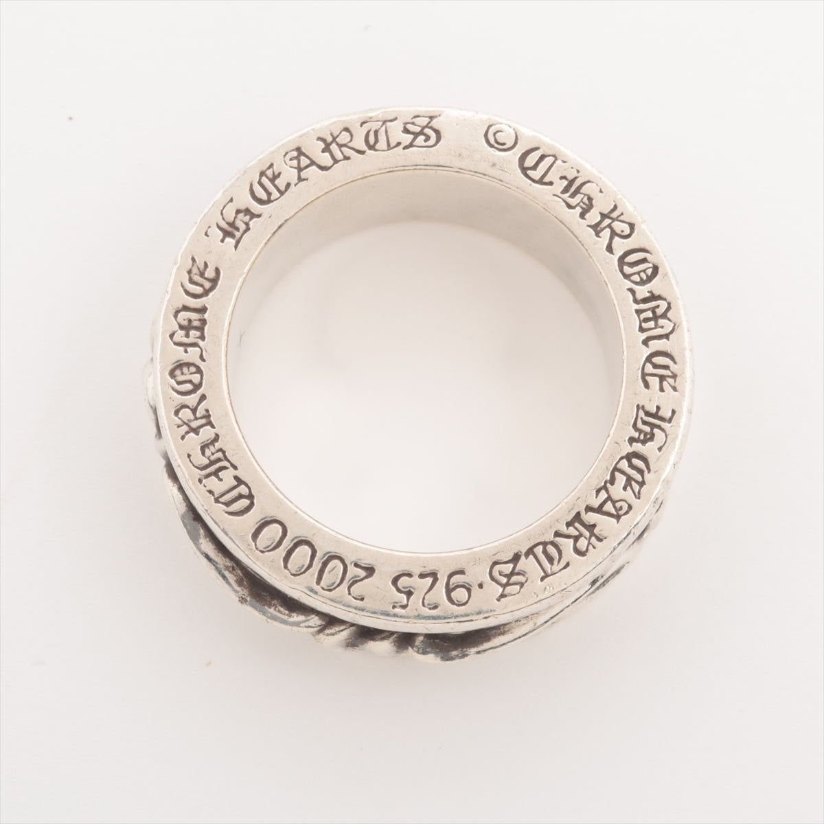 Chrome Hearts Spinner scroll rings 925 19.1g