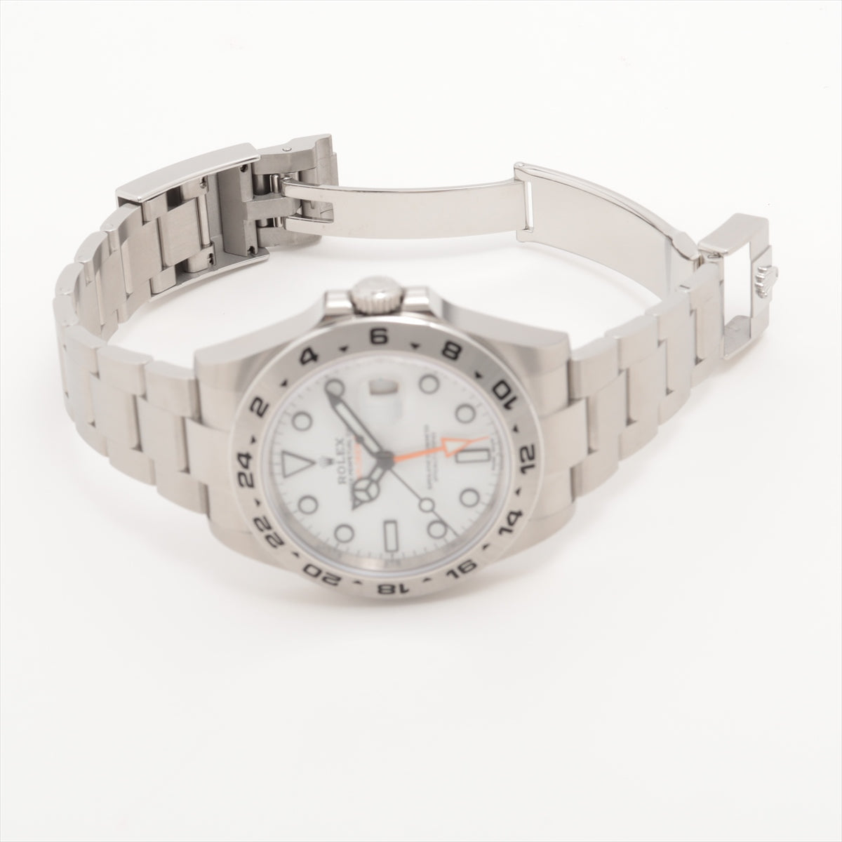 Rolex Explorer II 216570 SS AT White-Face Extra Link 1