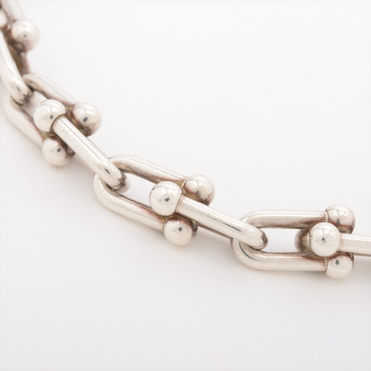 Tiffany Hardware link Bracelet 925 16.8g Silver