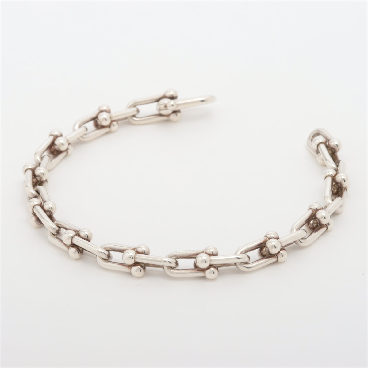 Tiffany Hardware link Bracelet 925 16.8g Silver