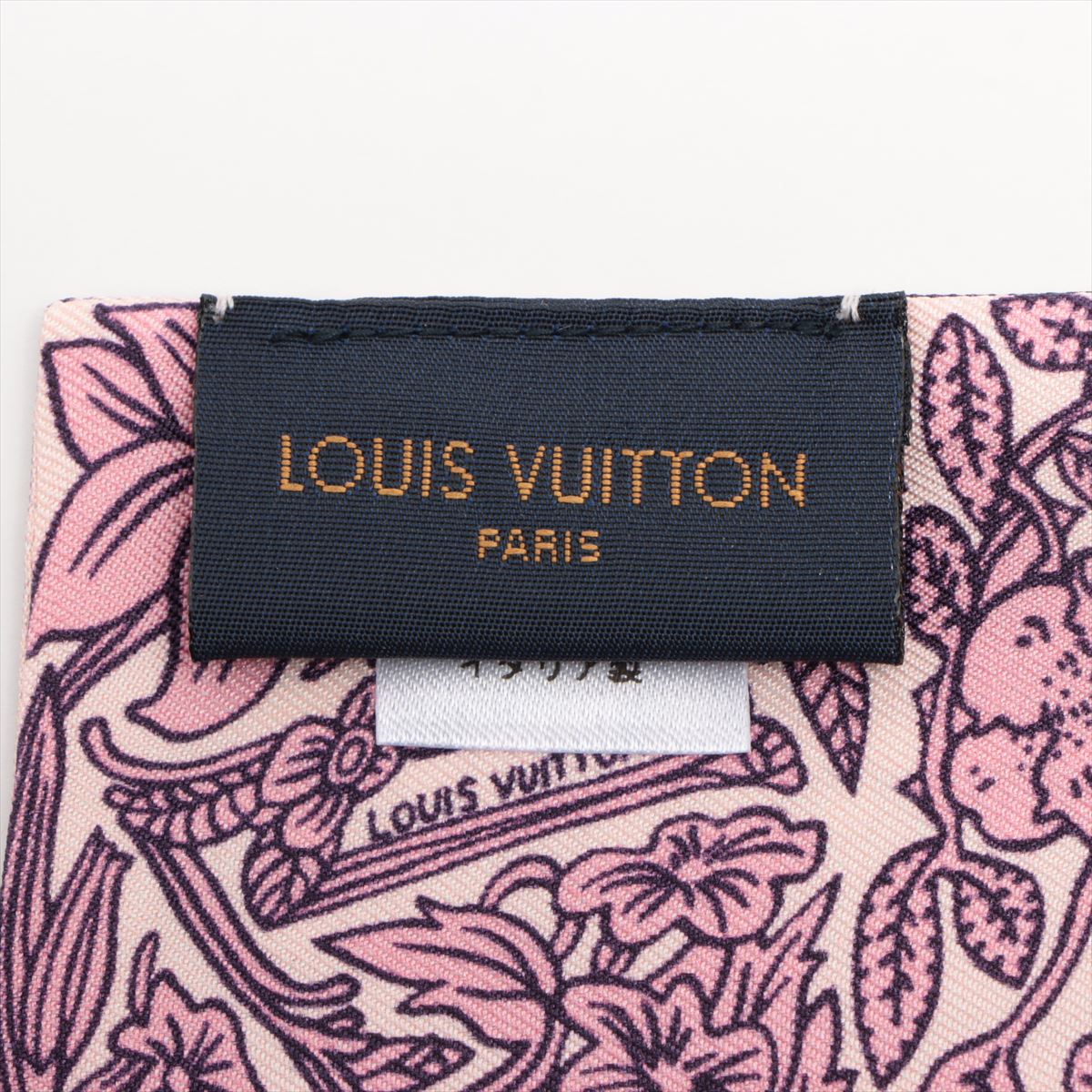 Louis Vuitton Bandeau BB Jeu de Louis RT0198 Scarf Silk Pink