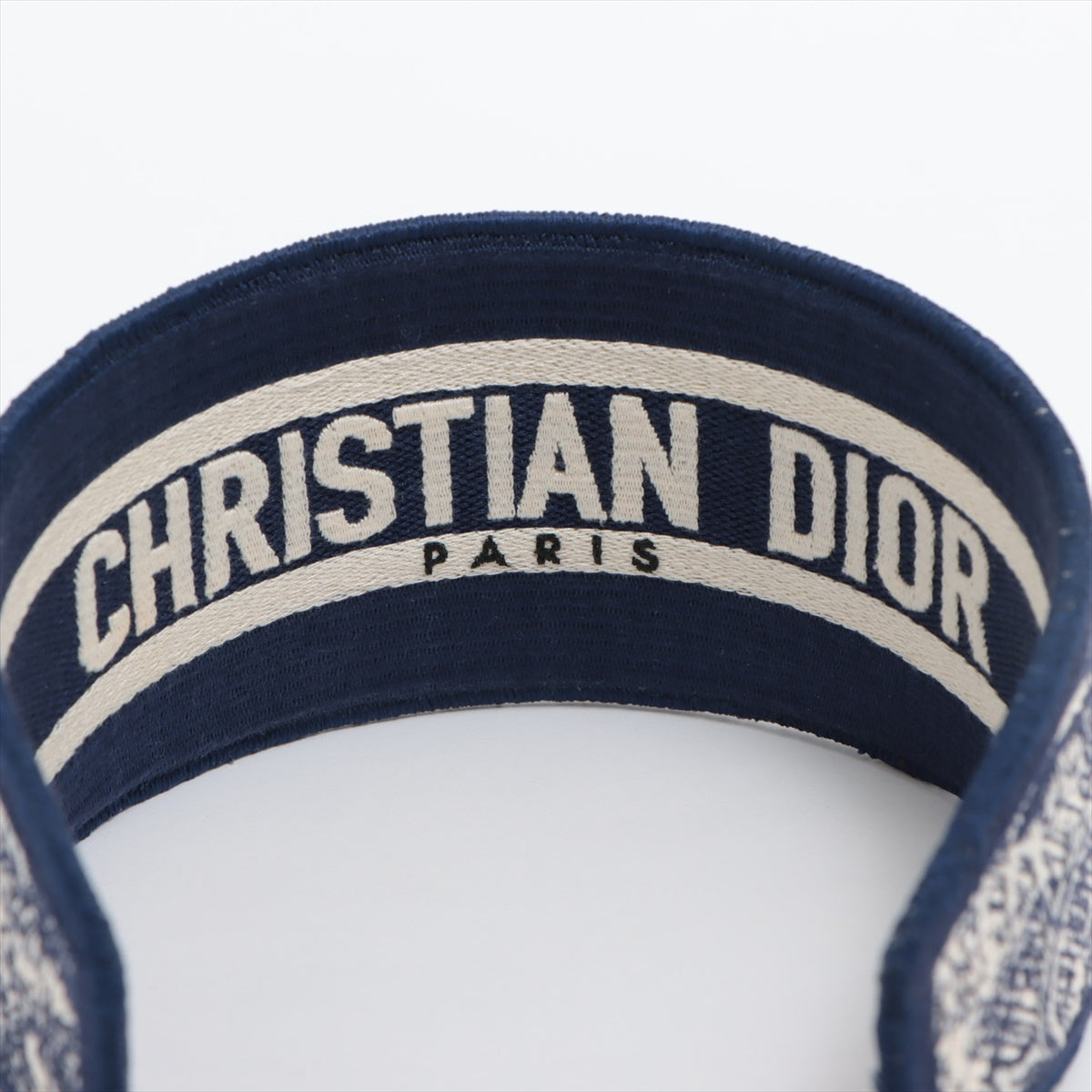 Christian Dior Headband canvas Blue