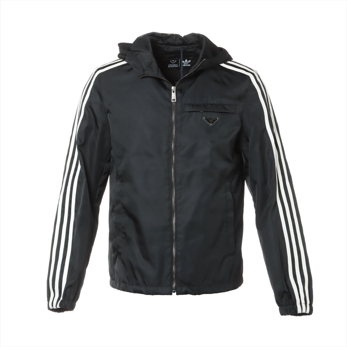 Prada x Adidas Re Nylon Re Nylon 21AW Nylon track jacket 42 Men's Black  SGB964