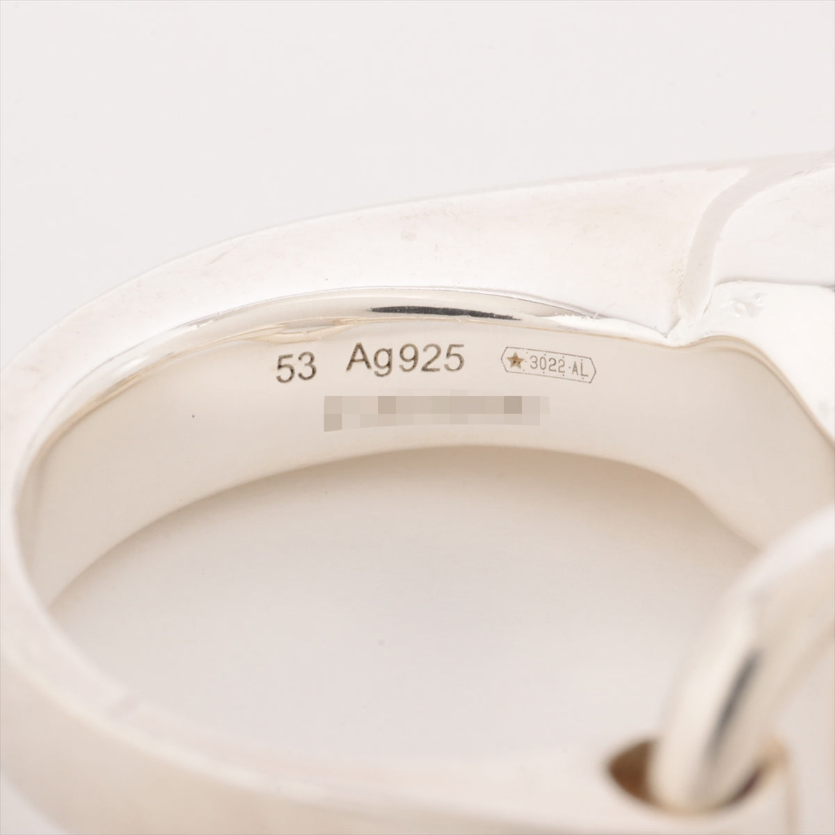 Hermès Galop rings 53 925 15.0g Silver