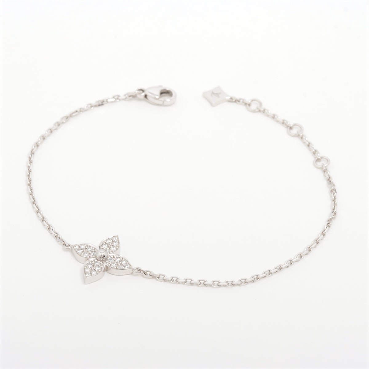 Louis Vuitton Brasserie Star Blossom diamond Bracelet 750(WG) 4.1g