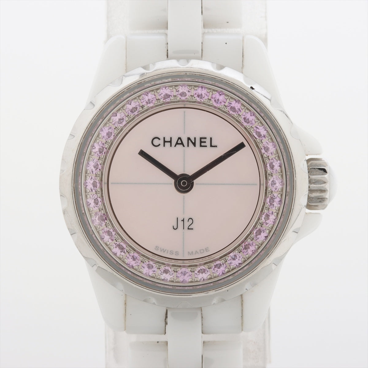 Chanel J12 H5512 SS×CE QZ Shell-Face 3 Extra Links