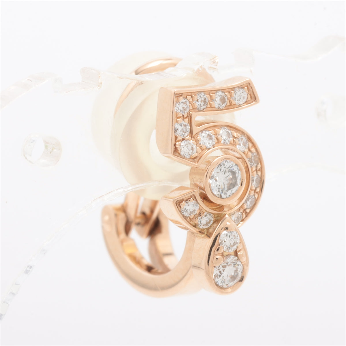 Chanel Eternal Chanel N°5 diamond single earring 750(BG) 2.6g J12191