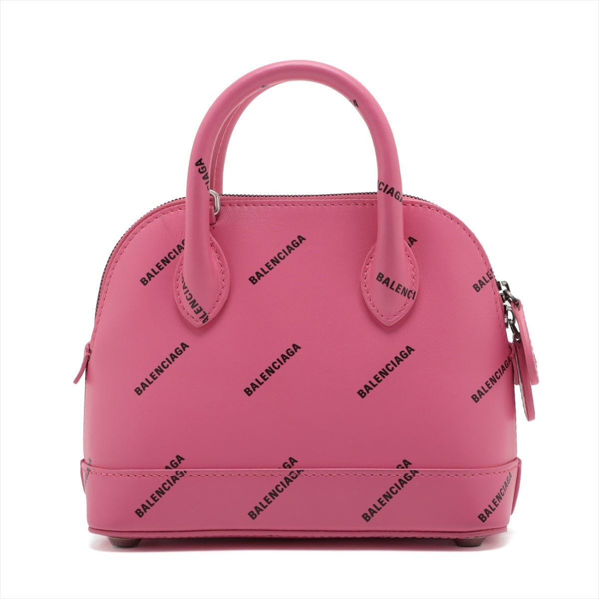 Balenciaga Ville Top Handle S Leather 2way handbag Pink 550646