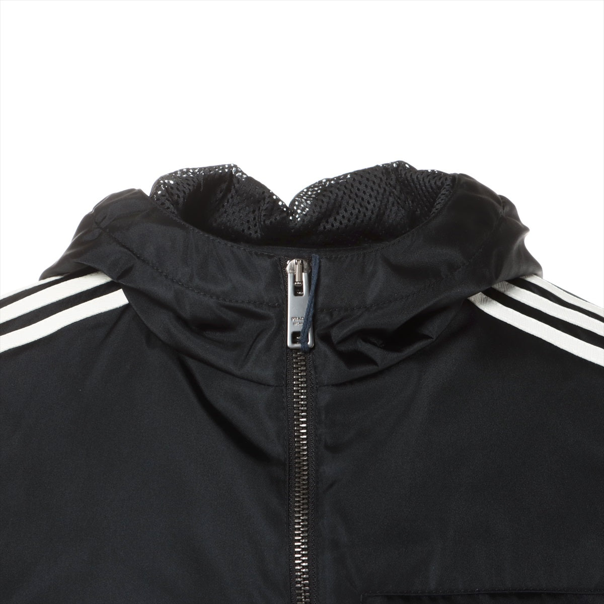 Prada x Adidas Re Nylon Re Nylon 21AW Nylon track jacket 44 Men's Black  SGB964 Triangle logo