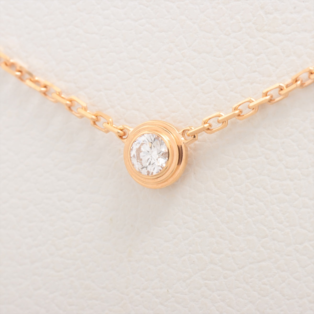 Cartier Damenuhr XS diamond Necklace 750(PG) 1.9g