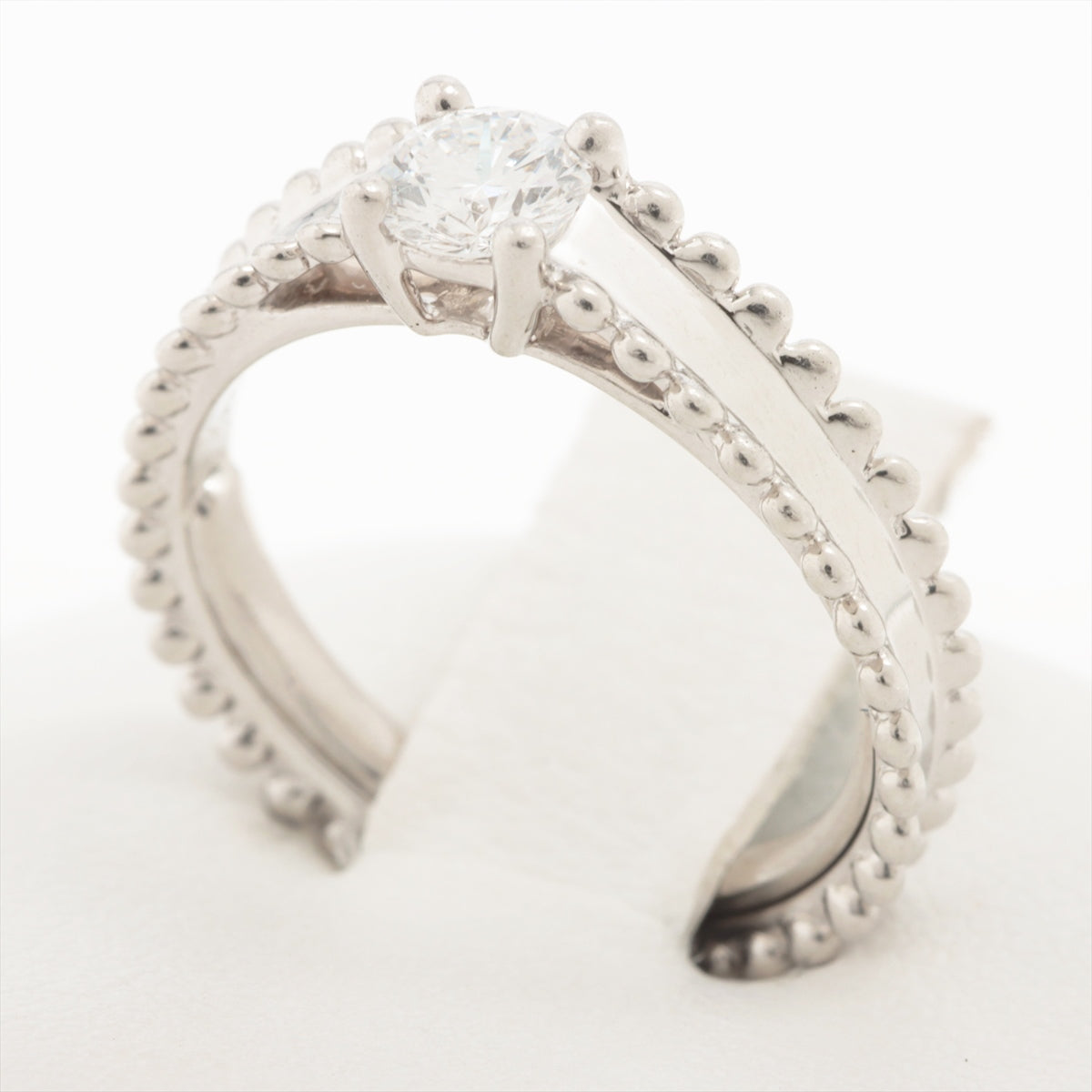 Van Cleef & Arpels Estelle diamond Ring Pt950 4.4g 49