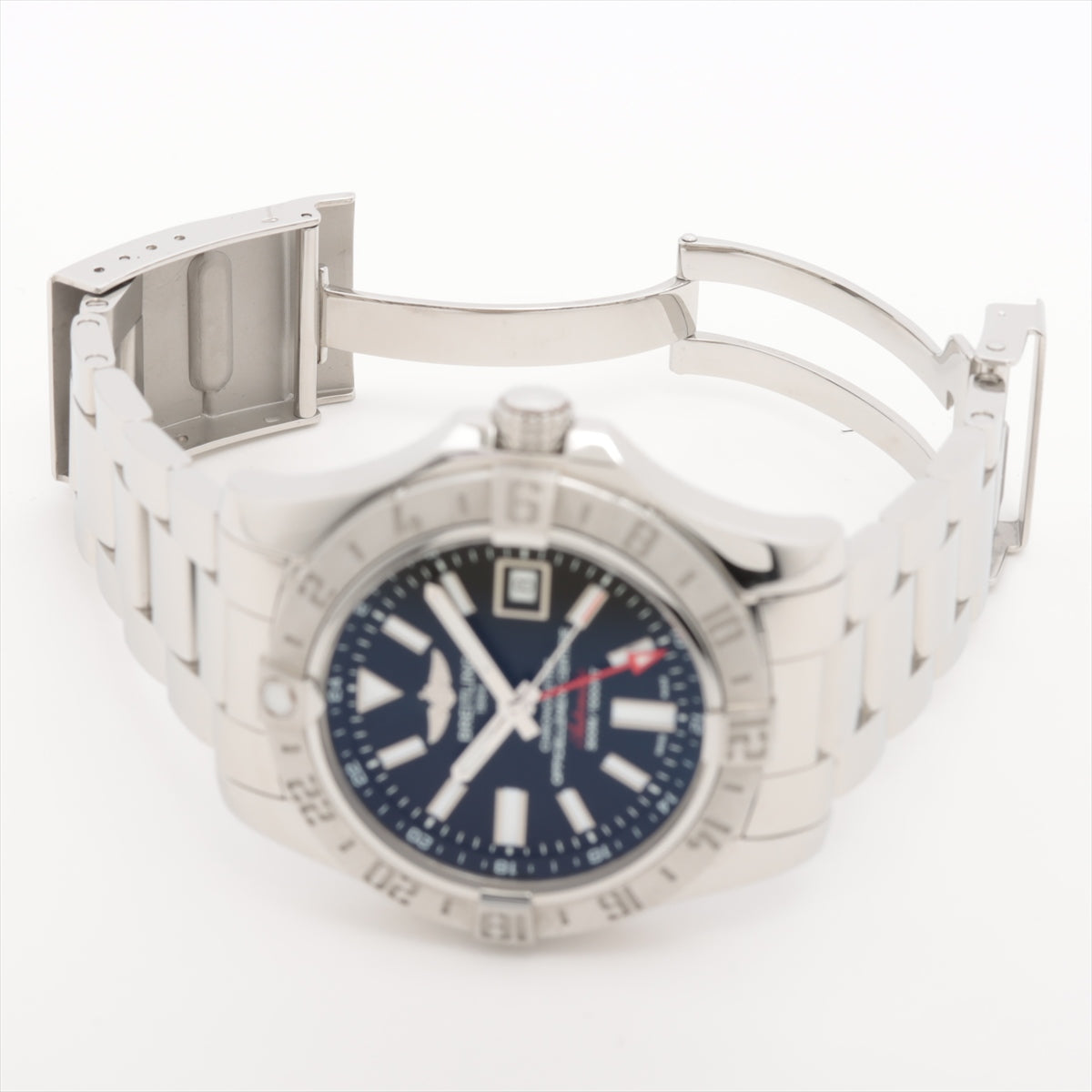 Breitling Avenger Ⅱ GMT A3239011/BC35 SS AT Black-Face Extra Link 4