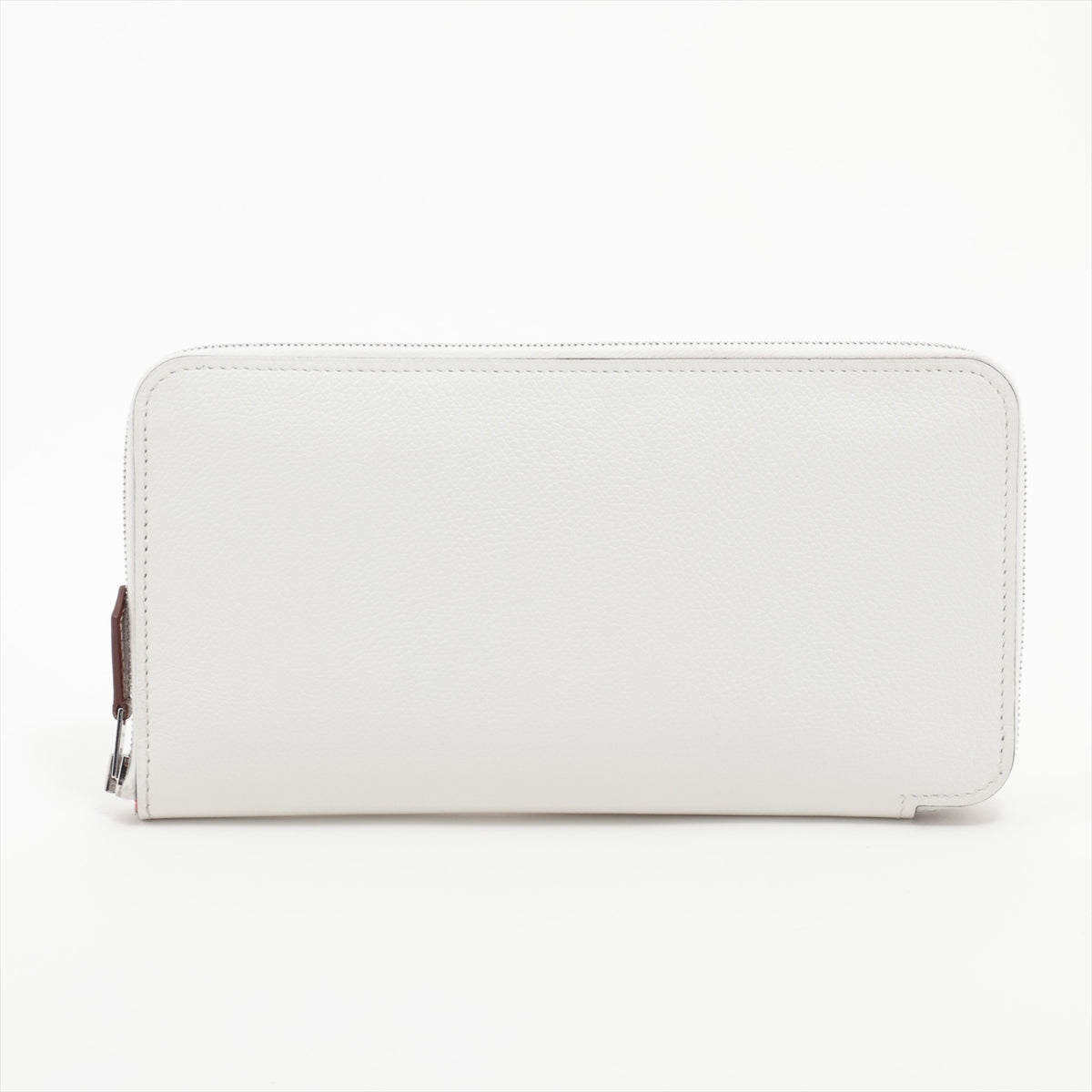 Hermès Azap Long Silk In Ever color Round-Zip-Wallet NEW WHITE Silver Metal fittings B: 2023