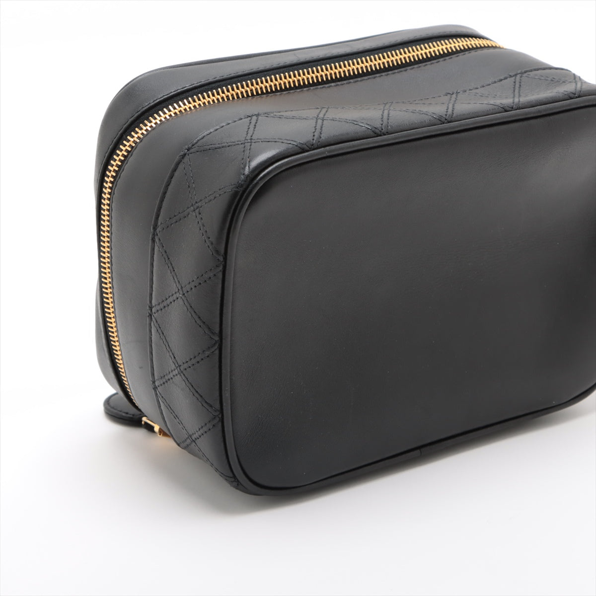 Chanel Bicolore Lambskin Vanity bag Black Gold Metal Fittings 3XXXXXX